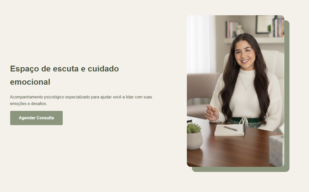 Web Design e UI/UX para Psicóloga Nathália Reis - Case Koorvo